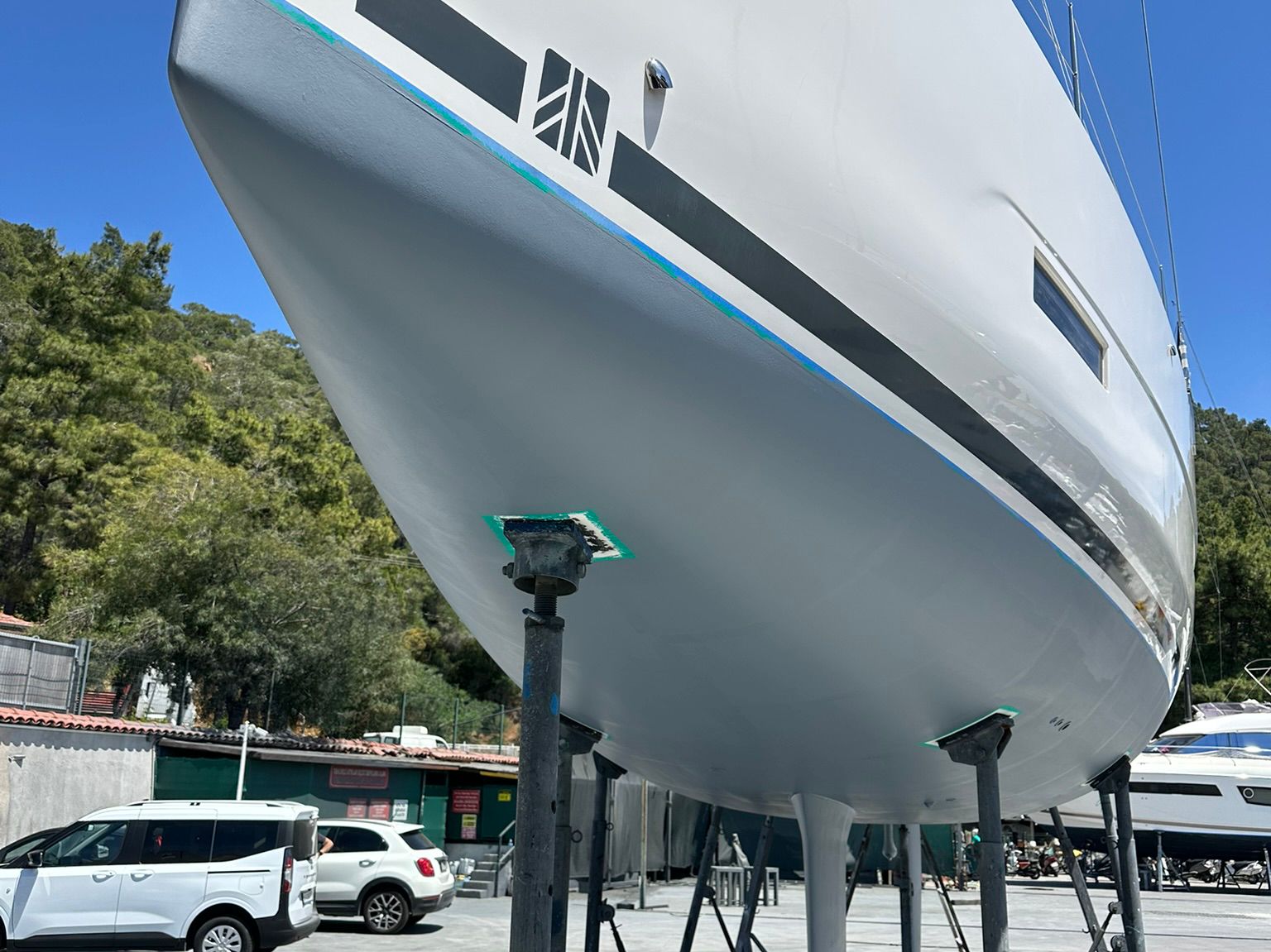 Tekne Gövde Koruma Kazıma Gelcoat Uygulaması – Rüzgar Marin Marmaris